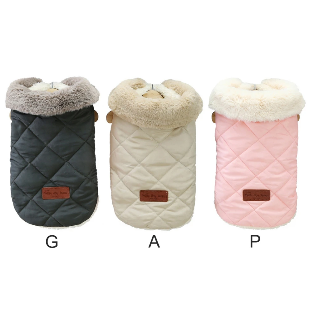 

Winter Warm Dog Clothes Pet Jacket Waterproof Puppy Dog Coats for Small Medium Chihuahua French Bulldog Dog Clothing
