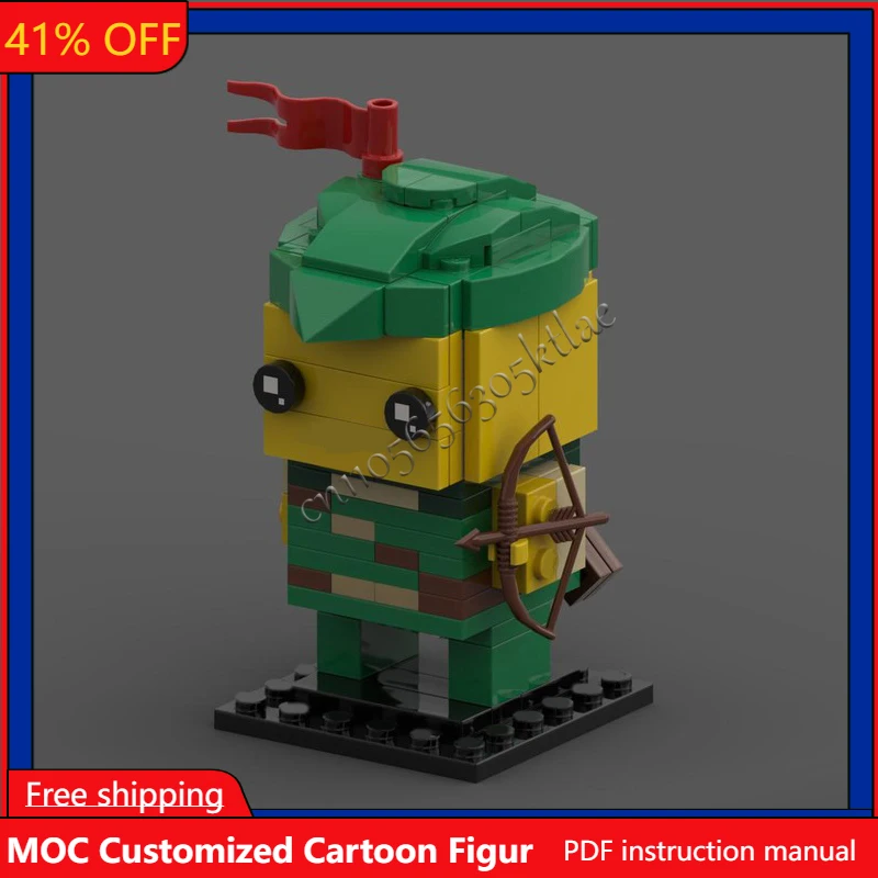 

108 PCS MOC Mini Forest Animation Famous Figures Series Brickheaded Models Sets DIY Creative Bricks Assembly Toy Children Gifts