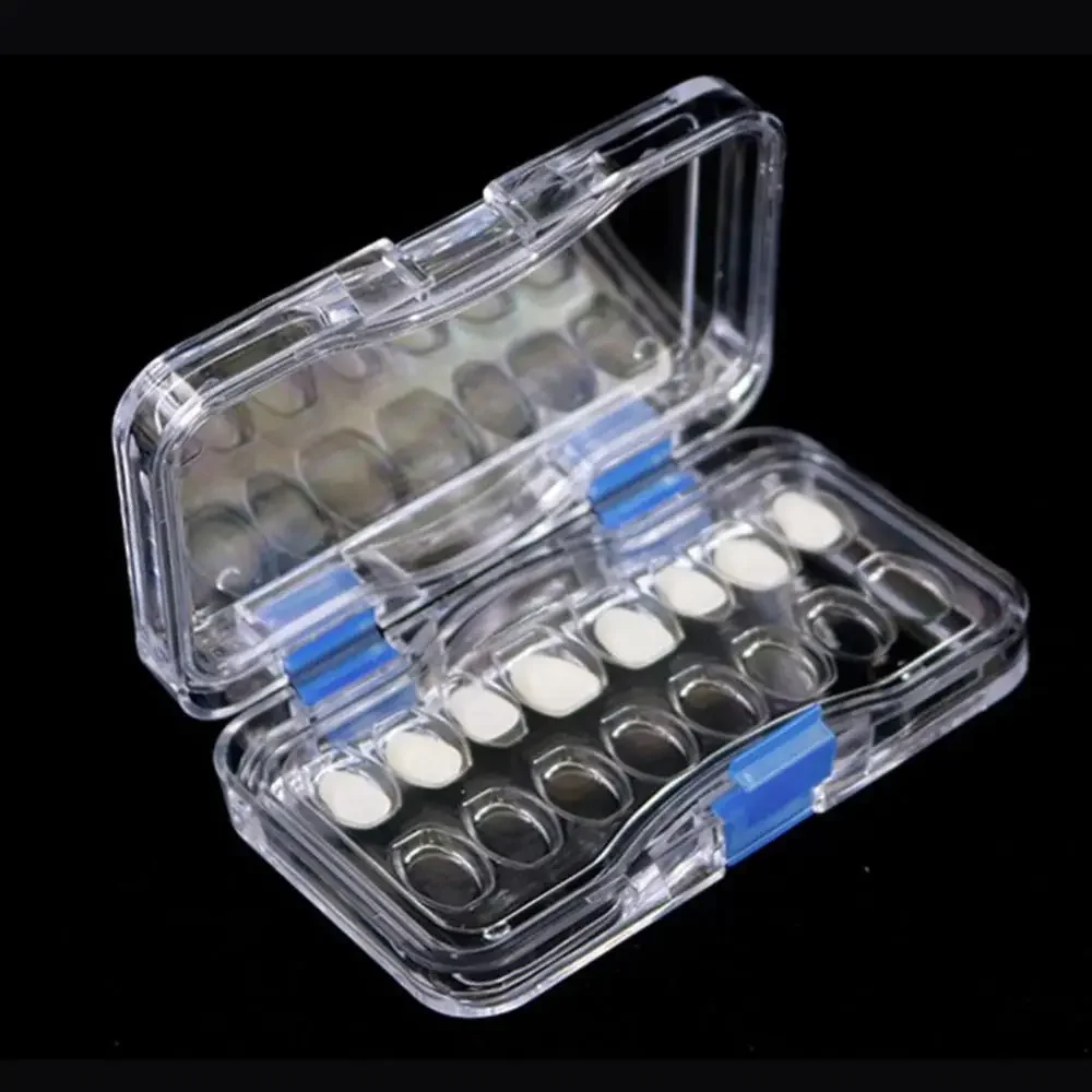 

Denta Tooth Box Denture Veneers Storage Case Dentistry Lab Material