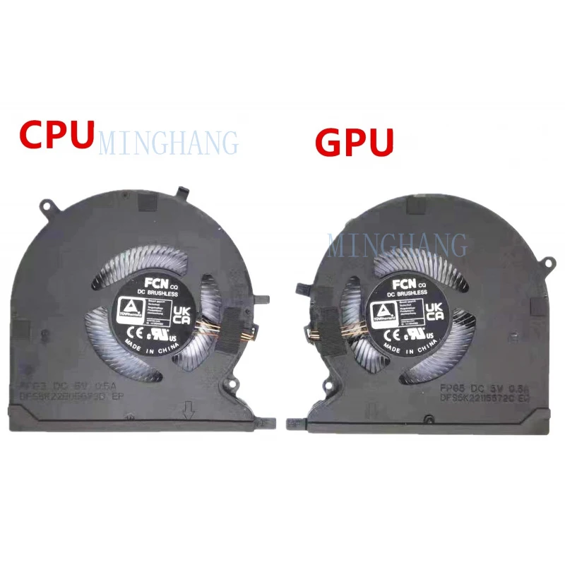 M   New  for  Razer Blade 14 RZ09-0370 RZ090368 CPU GPU Cooling Fan FPG5 FNNL FPG3 FNNK