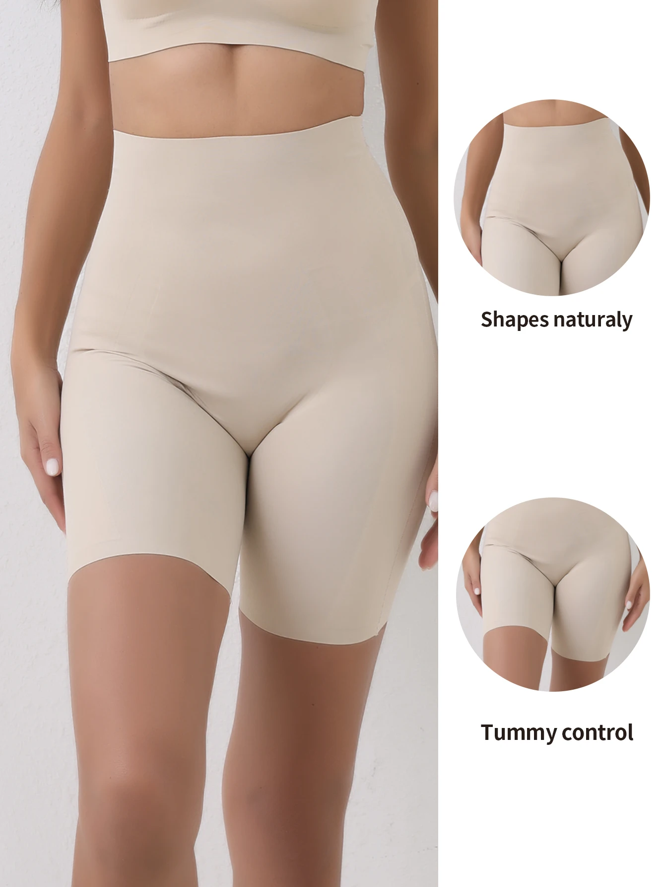 Bragas de Control moldeador de cintura alta, pantalones cortos ajustados para levantamiento de glúteos y Control de barriga, ropa moldeadora de cuerpo para mujeres embarazadas posparto