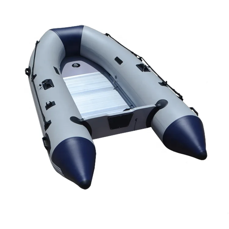 Kayak de goma estable plegable inflable profesional del barco del PVC de 5 personas para pescar
