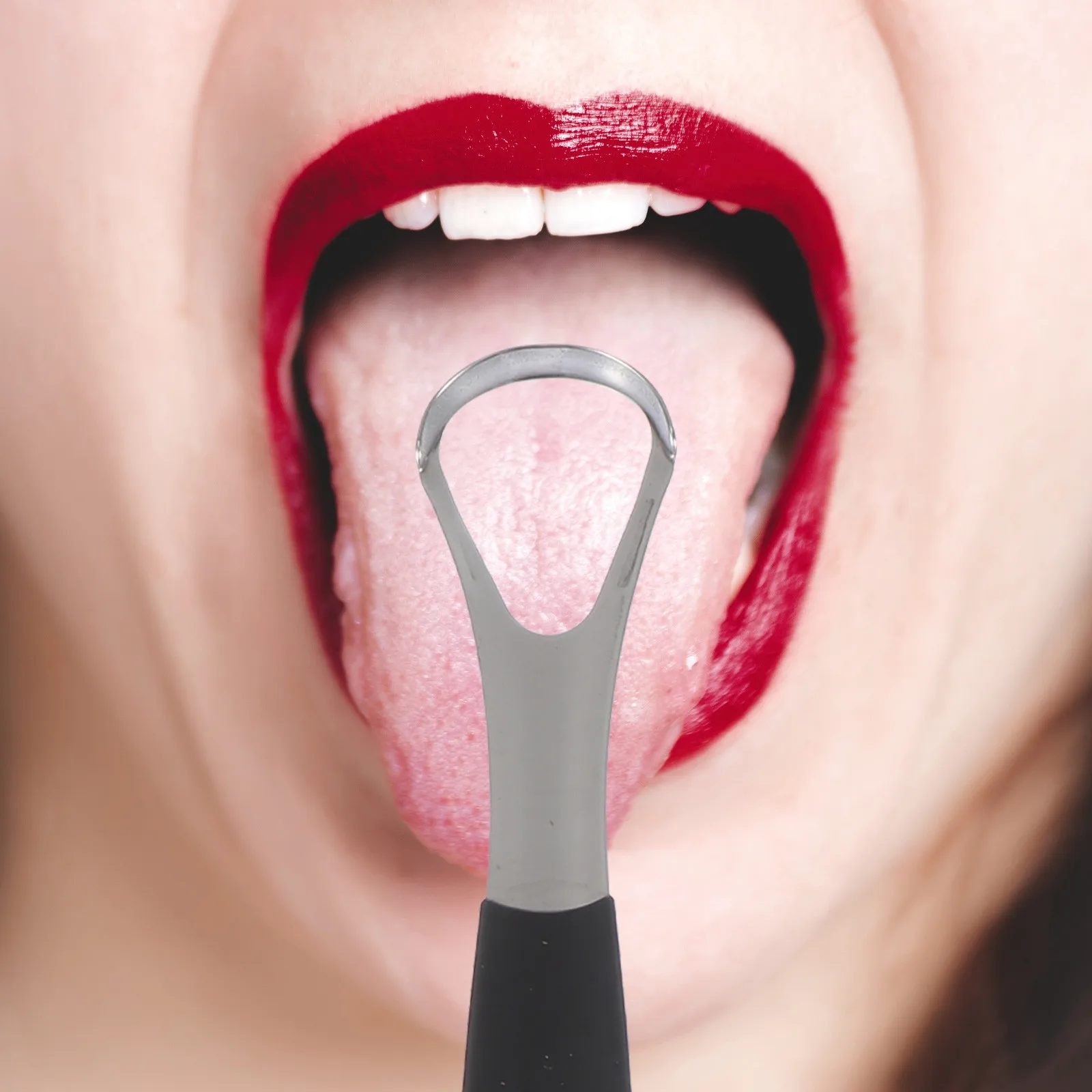 2Sets Stainless Steel Tongue Scraping Tools Premium Oral Care Tongue Cleaner Remover for Fresh Breath Ergonomic Handle Home
