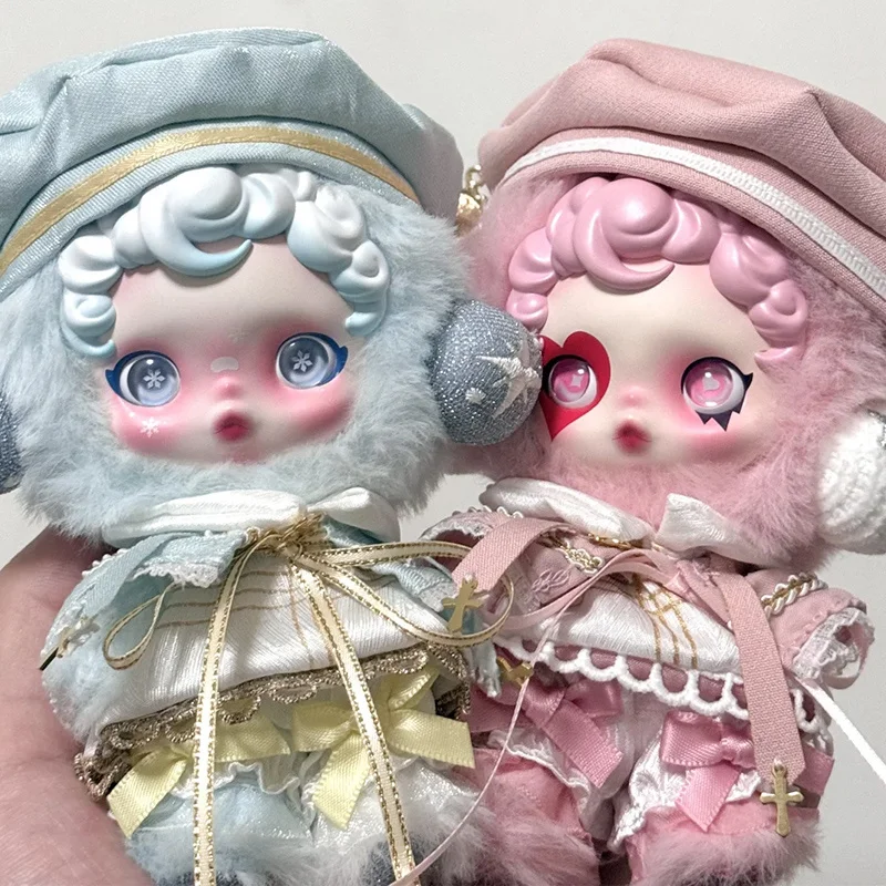 

New 10cm Mini Doll Clothes For Skullpanda V1/V2 L'Impressionnisme Series Princess Dress Vinyl Dolls Outfit Accessories Gifts