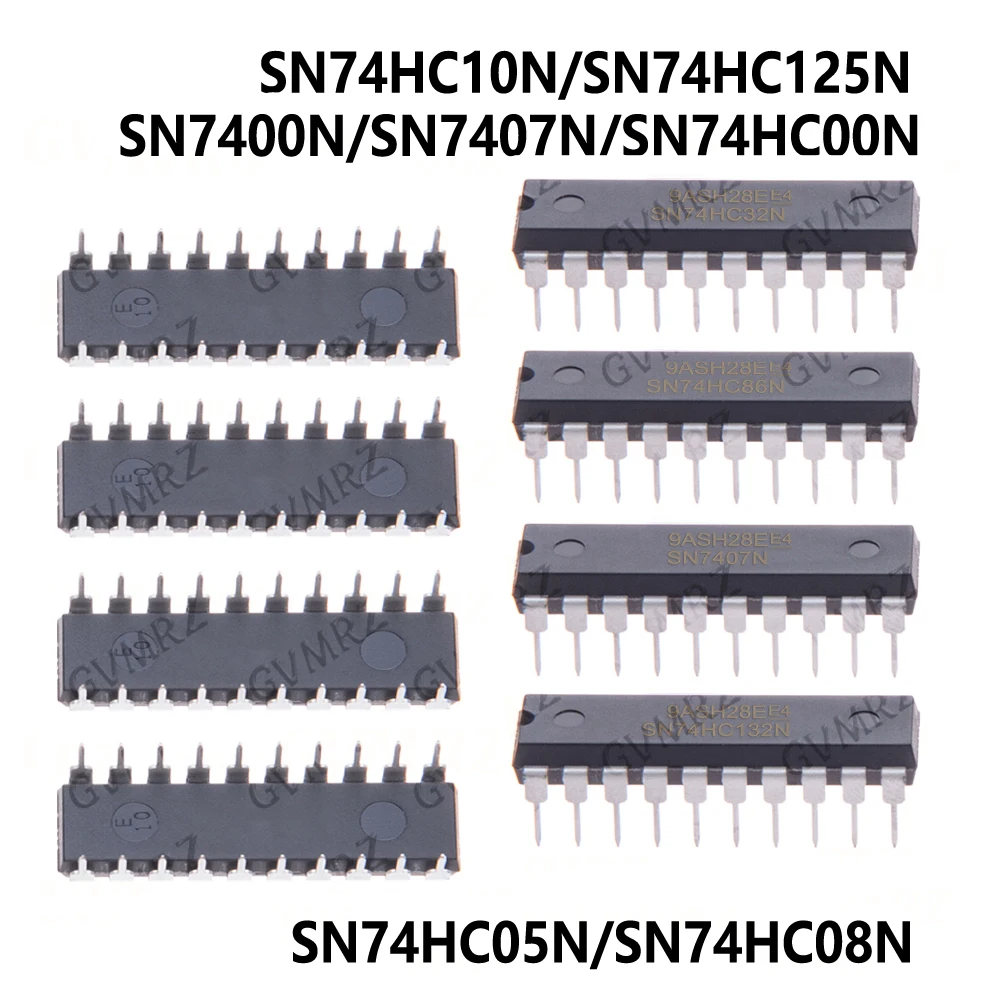 10/100PCS/LOT  SN74HC132N SN74HC00N SN74HC02N SN74HC04N SN74HC05N SN74HC08N  SN74HC10N SN74HC125N SN74HC132N SN74HC14N