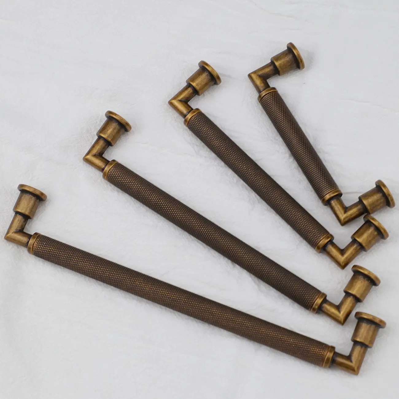 ZIMIR brass embossed furniture handles, wardrobe handles, cabinet handles, drawer handles, suitable for home living rooms