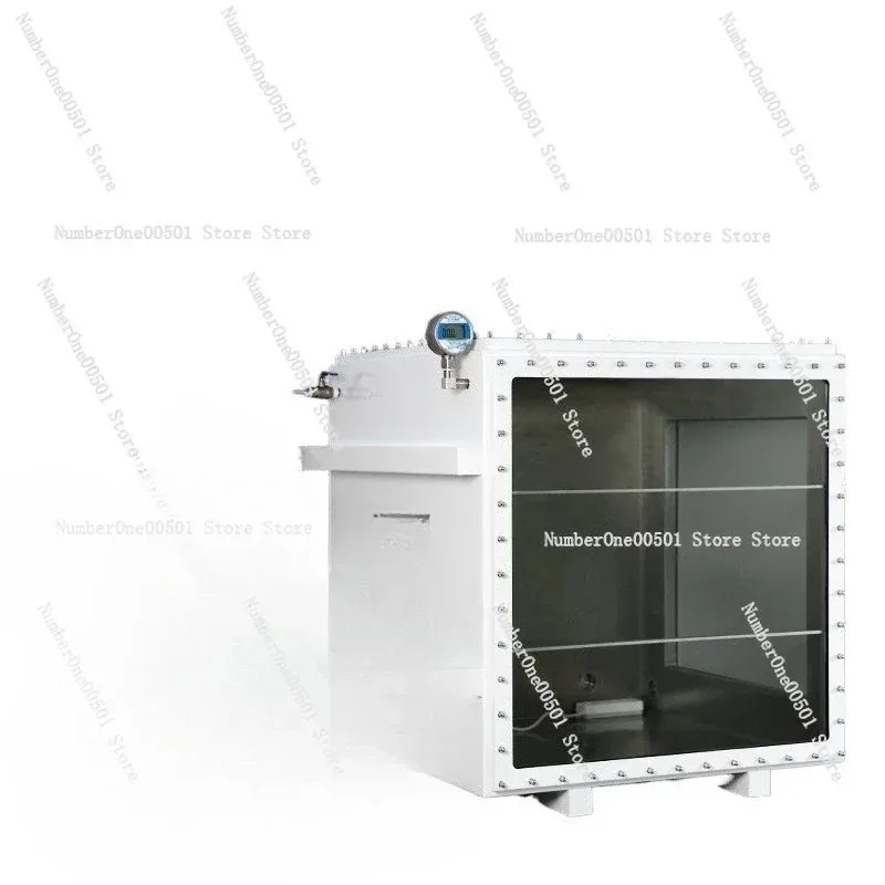 Stainless Steel Vacuum Degassing Chamber Vacuum Defoaming Box for Epoxy Resin Silicone Lab Use
