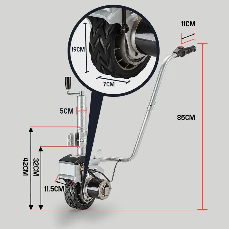 Trailer RV Mover 12V Electric Shifter Yacht Trailer Mover