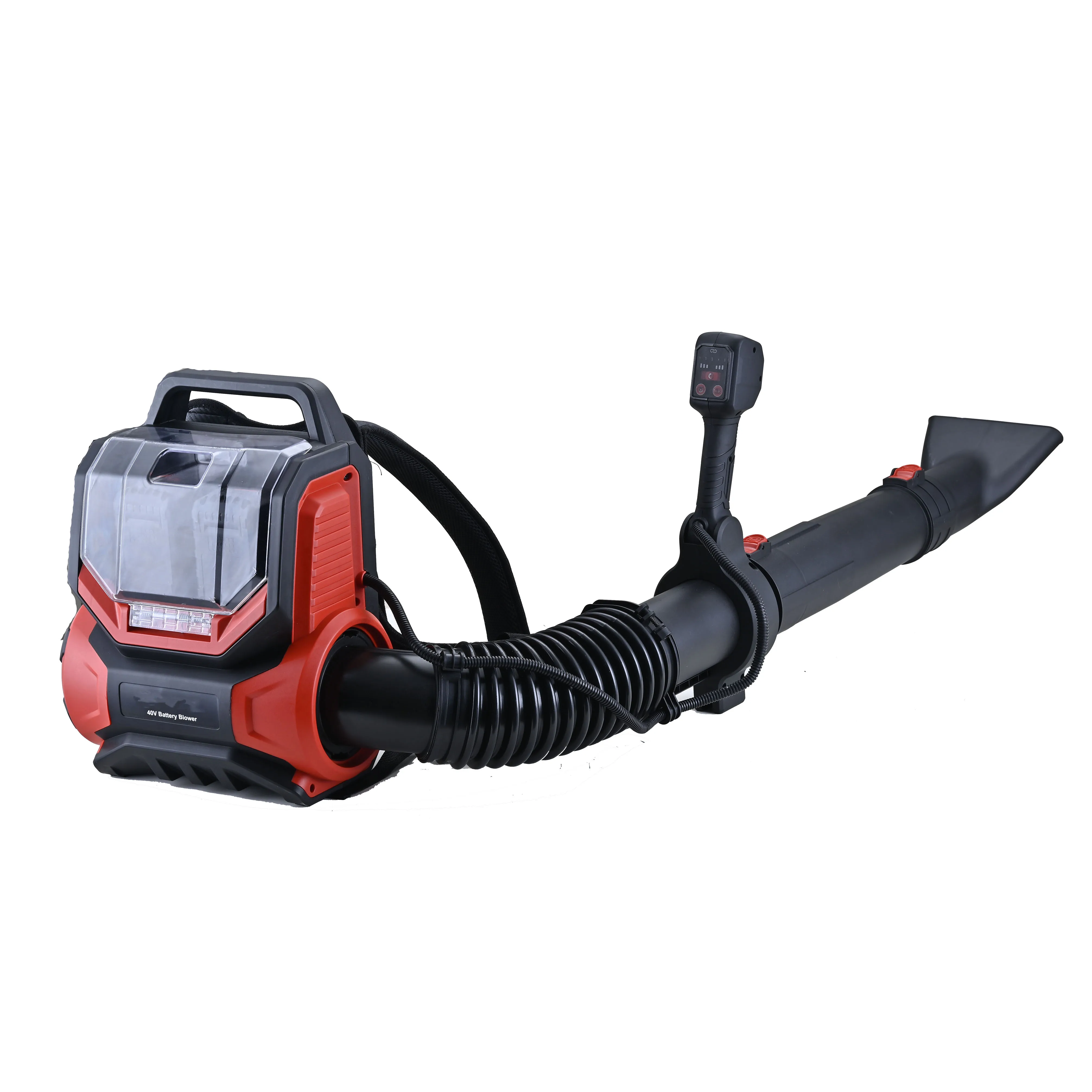 Hantechn 40v Battery Leaf Blower Backpack Garden Electric Blower 900w Leaf Blower