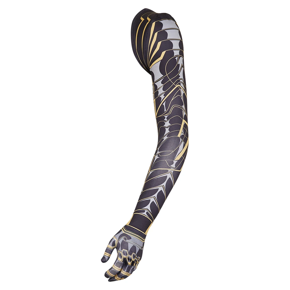 Fantasia Bucky Barnes Bionische Arm Mouw Manchet Film Bouten van Thunder Cosplay Disfraz Kostuum Accessoires Mannen Halloween Props