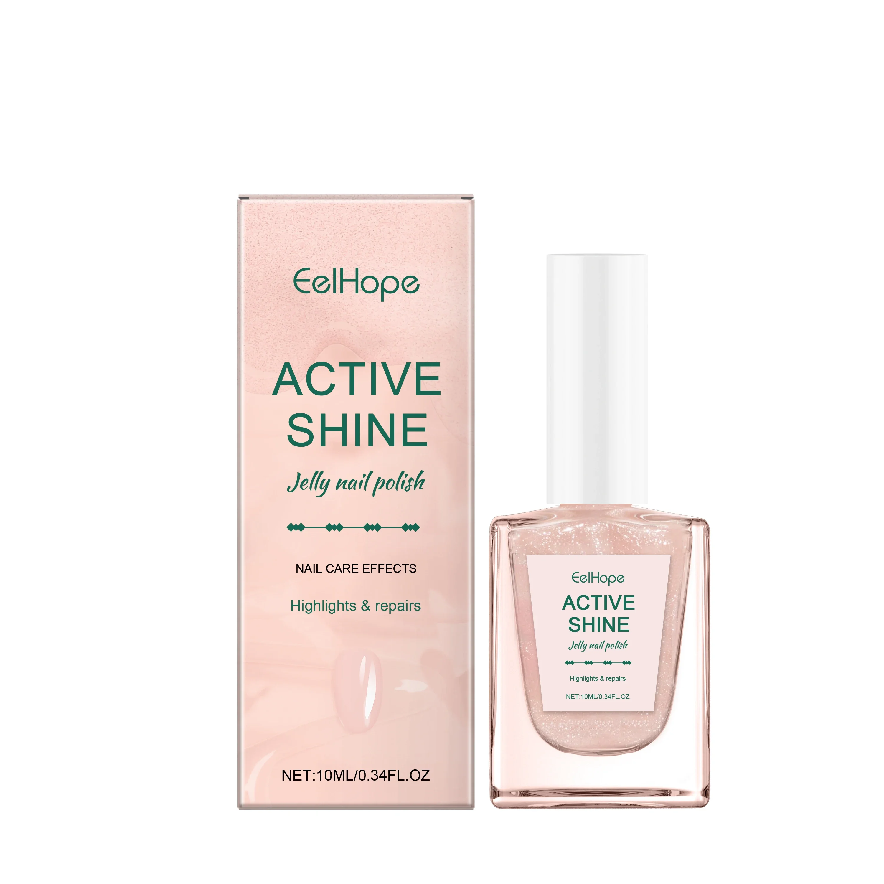 

Transparent Pink Jelly Nail Polish Water-based Nail Polish