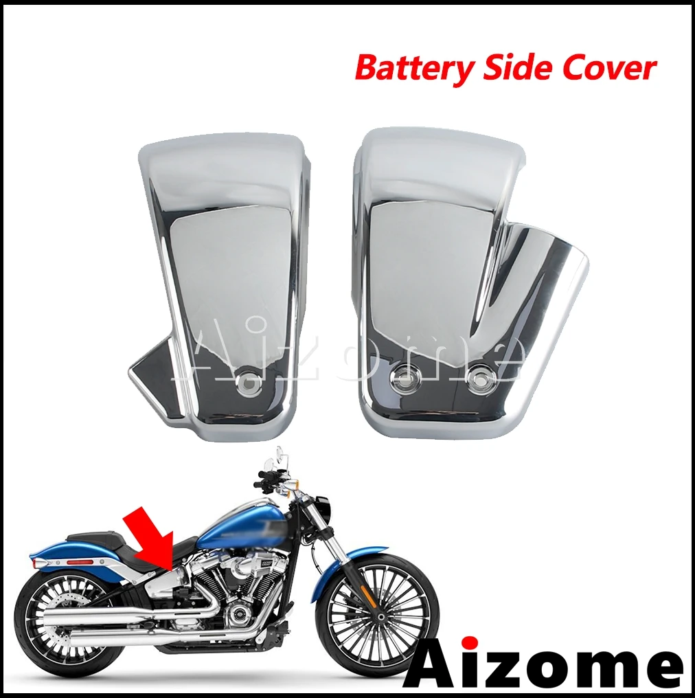 

Motorcycle Battery Side Cover Panel Fairing For Harley Softail Breakout FXBR/S Fat Boy Bob FLFB/S FXFB/S Sport Glide FLSB 18-24