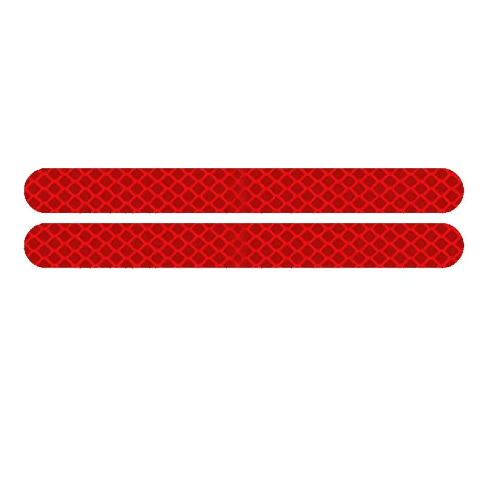 Reflective Car Stickers Safety Warning Strip Tape Anti-Collision Self Adhesive Waterproof Rearview Motorcycle Mirror Accessories