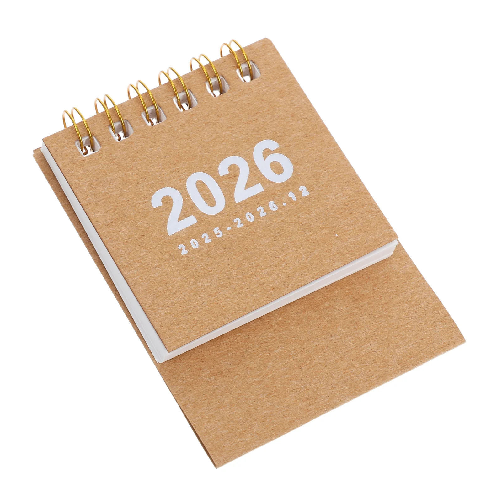 

Minimalist Mini Desk Calendar 2026 Compact Design Portable Lightweight Multipurpose Functionality Daily Planning Office Home
