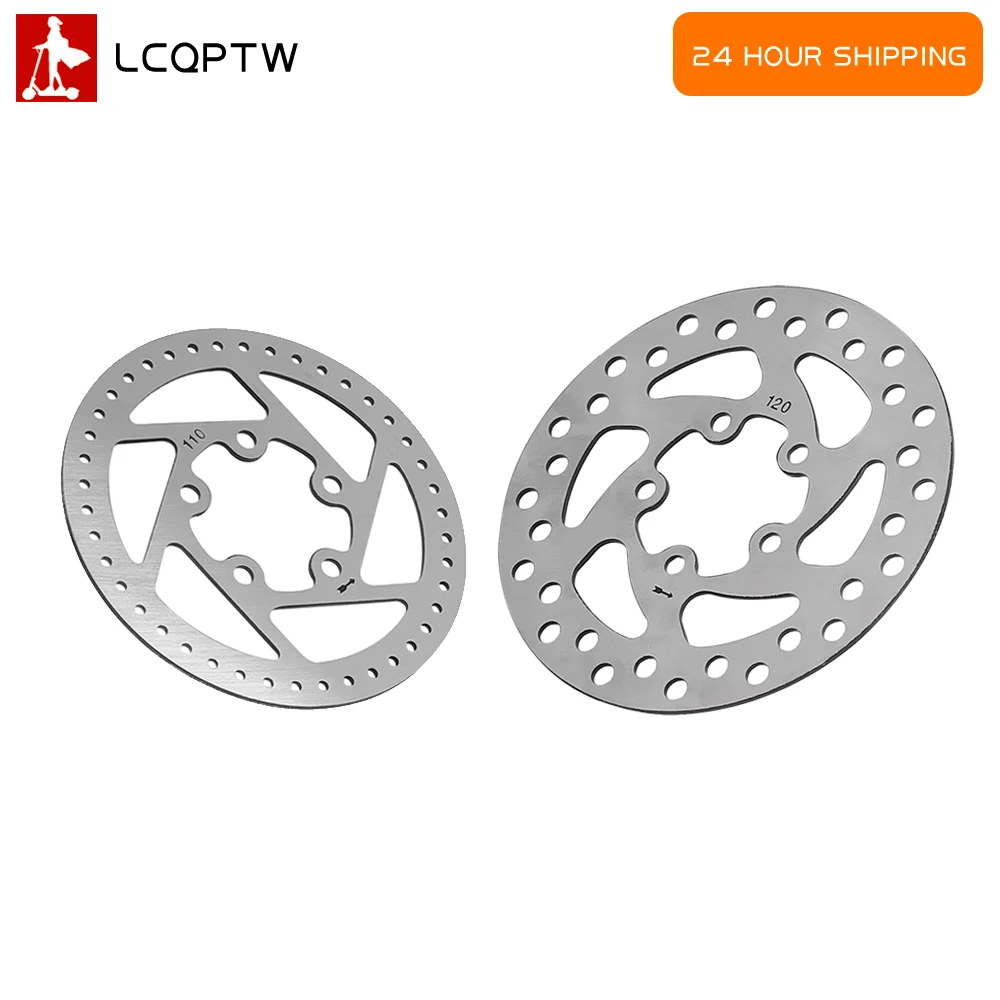 110mm 120mm disco The brake disc  freio rotor almofada peças reposição for xiaomi mijia m365 pro 2 scooter elétrico Replacement