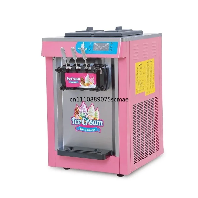 Commercial Three-Flavor Soft Serve Ice Cream Machine Manufacturer