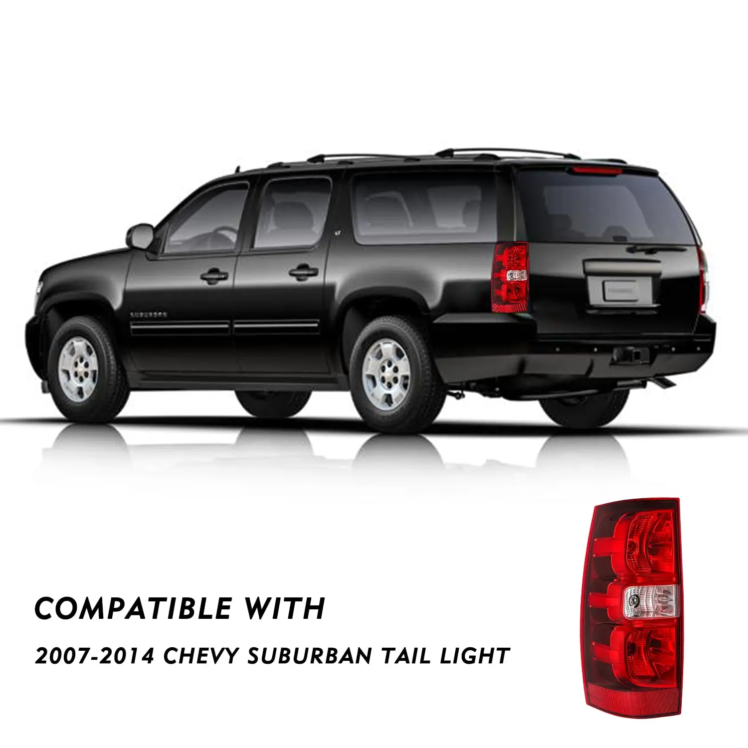 

2007-2014 Tail Light Tough Tail Light Tail Light Assembly Impact Resistant For Automobile Off-Road