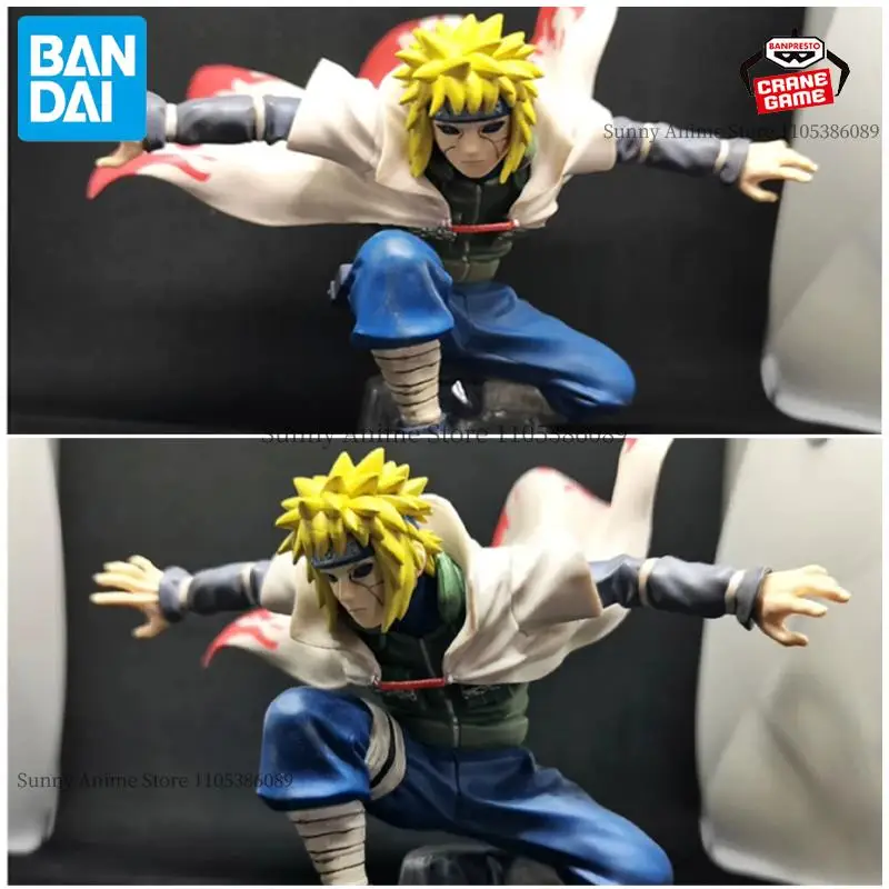 

Bandai Original NARUTO Shippuden PANEL SPECTACLE Namikaze Minato Action Figures Anime Figuras Models Cartoon Dolls Toys Ornament