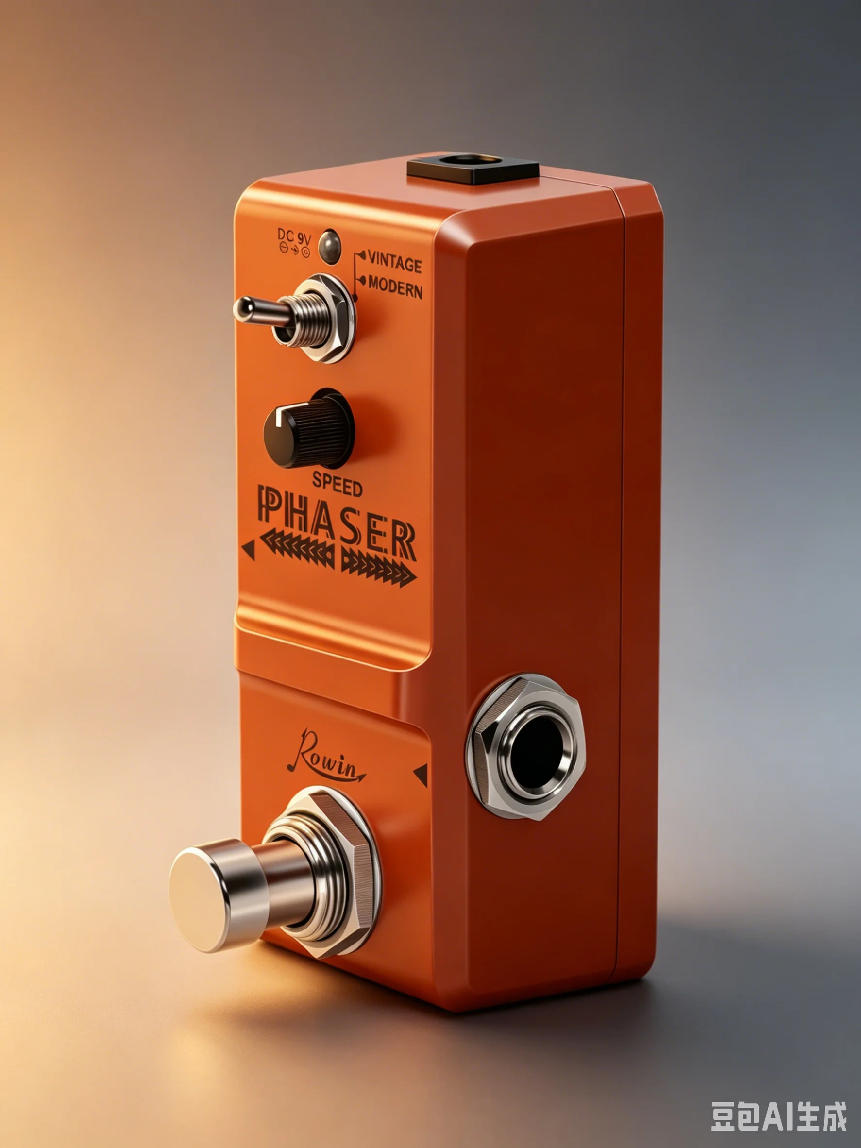 ROWIN LN-313 PHASER Mini Analog Phaser Pedal Two Sound Modes True Bypass Guitar Effects