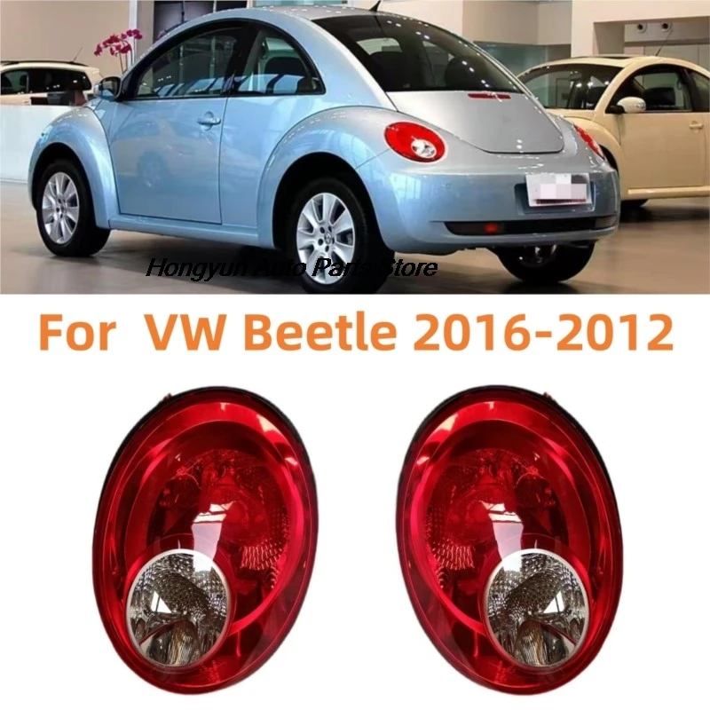 

Автомобильные аксессуары для Volkswagen VW Beetle 2006-2012, задний фонарь, тормозной сигнал, сигнал поворота, задний фонарь заднего хода, без лампы