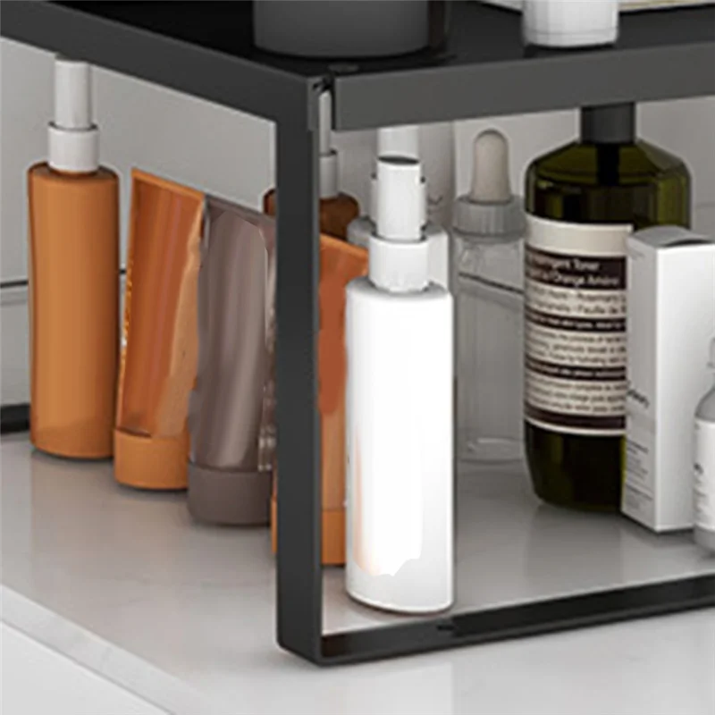 YWDZ-Storage Rack Diseño cuadrado Estante para mostrador que ahorra espacio Simple