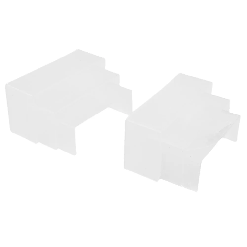 Clear Rectangle Acrylic For Display Risers 6pcs for Nendoroids Figures Jewelry and Decorative Objects in Showcase