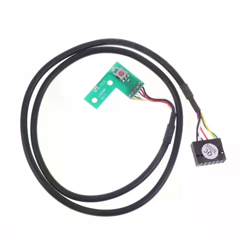 

1/2 шт. плата переключателя кнопки питания с кабелем для H500 H515 H520 H530, запасная часть для ремонта компьютера