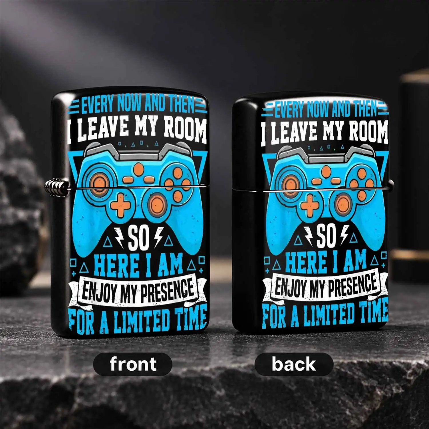 Creative Funny Themed Lighter, Unique Gamer Style Decor, Portable Practical Accessory For Daily Use, Ideal Present For Game Lovers, Suitable For Indoor Outdoor Multiple Scenarios, Delicate Distinctive Pattern A Humorous And Interesting Ligh