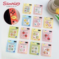 4pc/box Sanrio Cinnamoroll Thumb Grip Caps for Nintendo Switch NS Lite Oled Cartoon Joystick Cap Silicone Game Accessories Gifts