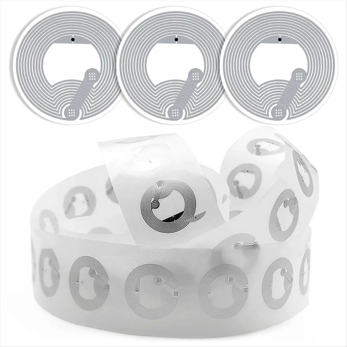 BHBL 50pcs NFC Tags,NFC Cards,NFC Stickers Ntag215 NFC Tag NFC Coin Cards for TagMo, NFC Enabled Mobile Phones and Devices