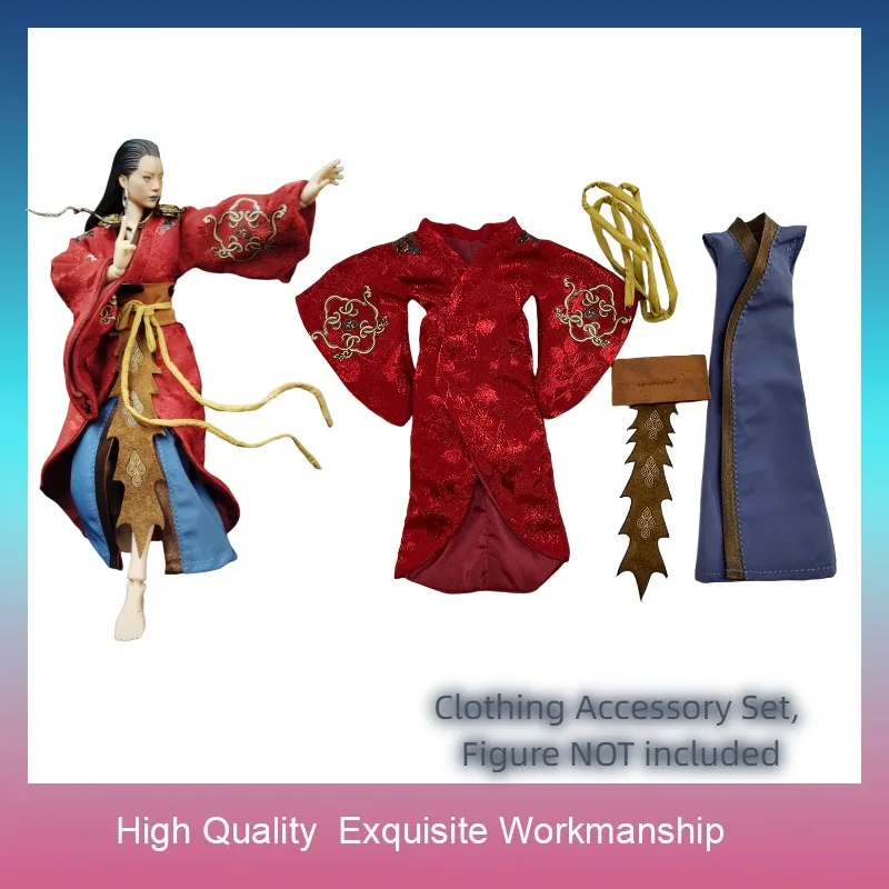 In Stock, Black Myth Wukong Game Character Pingping Little Fox, Cloth Outfit Fit for 1/12 Action Figure, Figure NOT Included