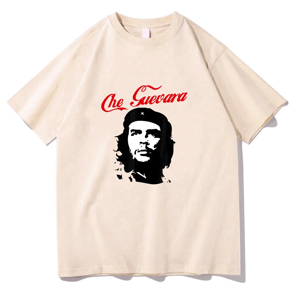 Che Guevara Famous Men T-shirt Casual Short Sleeve O-neck Tee-shirt Women/Men Clothing Vintage Graphic Print Tshirts Camisetas