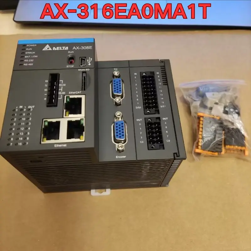 Second-hand AX-316EA0MA1T PLC controller function test is normal