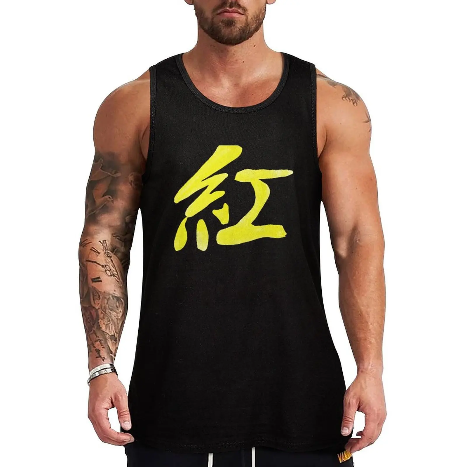 

Tekken inspired Paul Phoenix 01 – RED Tank Top Casual Everyday Wear Tank Top Loose Sleeveless Soft