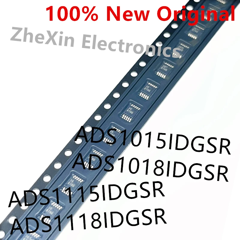 10PCS/Lot  ADS1018IDGSR  BTNQ 、ADS1015IDGSR  BRPI 、ADS1118IDGSR  BBEI 、ADS1115IDGSR  BOGI  New AD converter chip  ADS1115