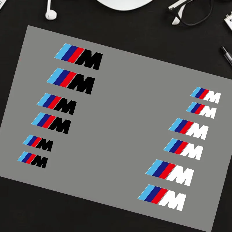 Fashion Trendy Personalized Sticker Caliper Brake Modification  For BMW M Emblem E46 E36 E34 F10 E90 F30 E60 F30 E30 E92 E87 view 4