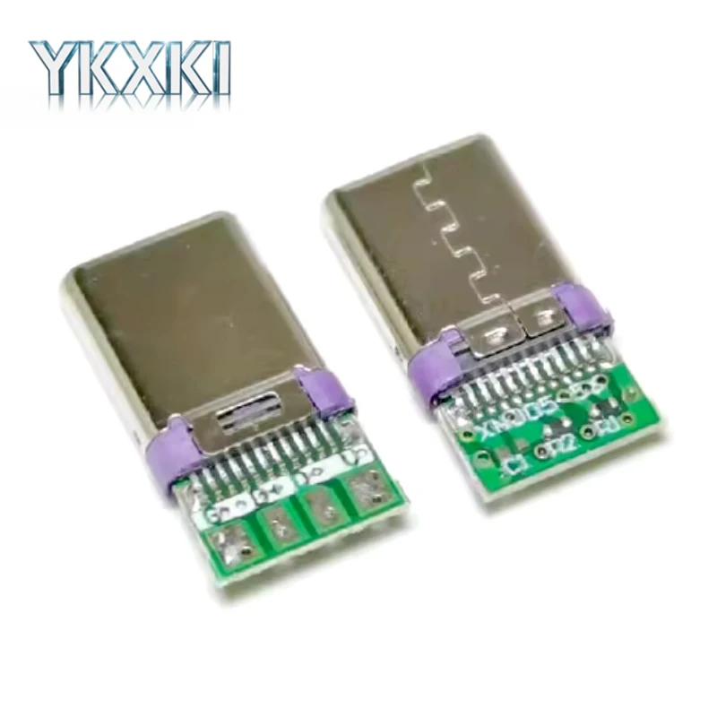 5PCS 10PCS TYPE-C Stecker 3A 5A DIY Mobile Datenkabel Zubehör mit Shell Ladekabel Schnelle Lade