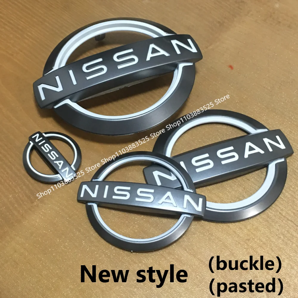 New Style Front Emblem Badge Rear Trunk Badge for Nissan Sentra Nismo GTR Almera Xterra Qashqai Versa Altima Rogue Sport Badge