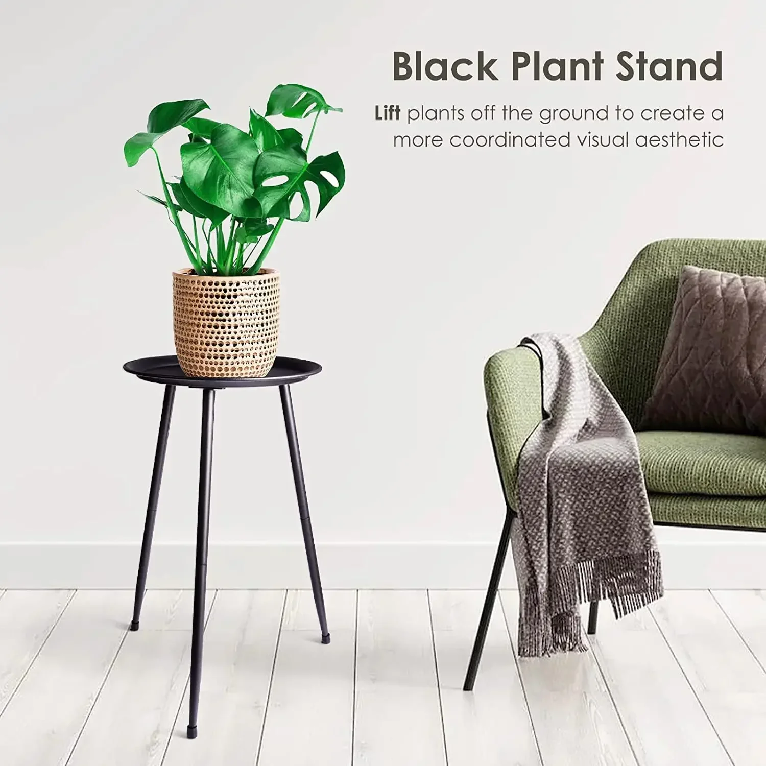 European Style Iron Flower Stand Removable Base Indoor Plant Stand For Living Room Balcony Design With Bonsai In Mind