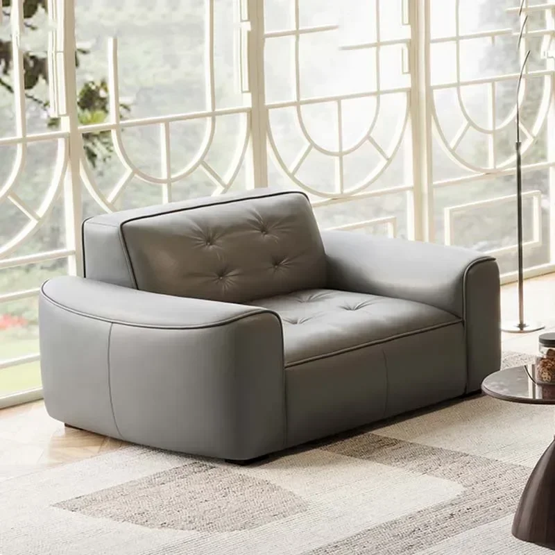 

European Living Room Sofa Leather Minimalist Puff Sectional Sofas Apartment Interior Sofa Sala De Estar Modern Furniture