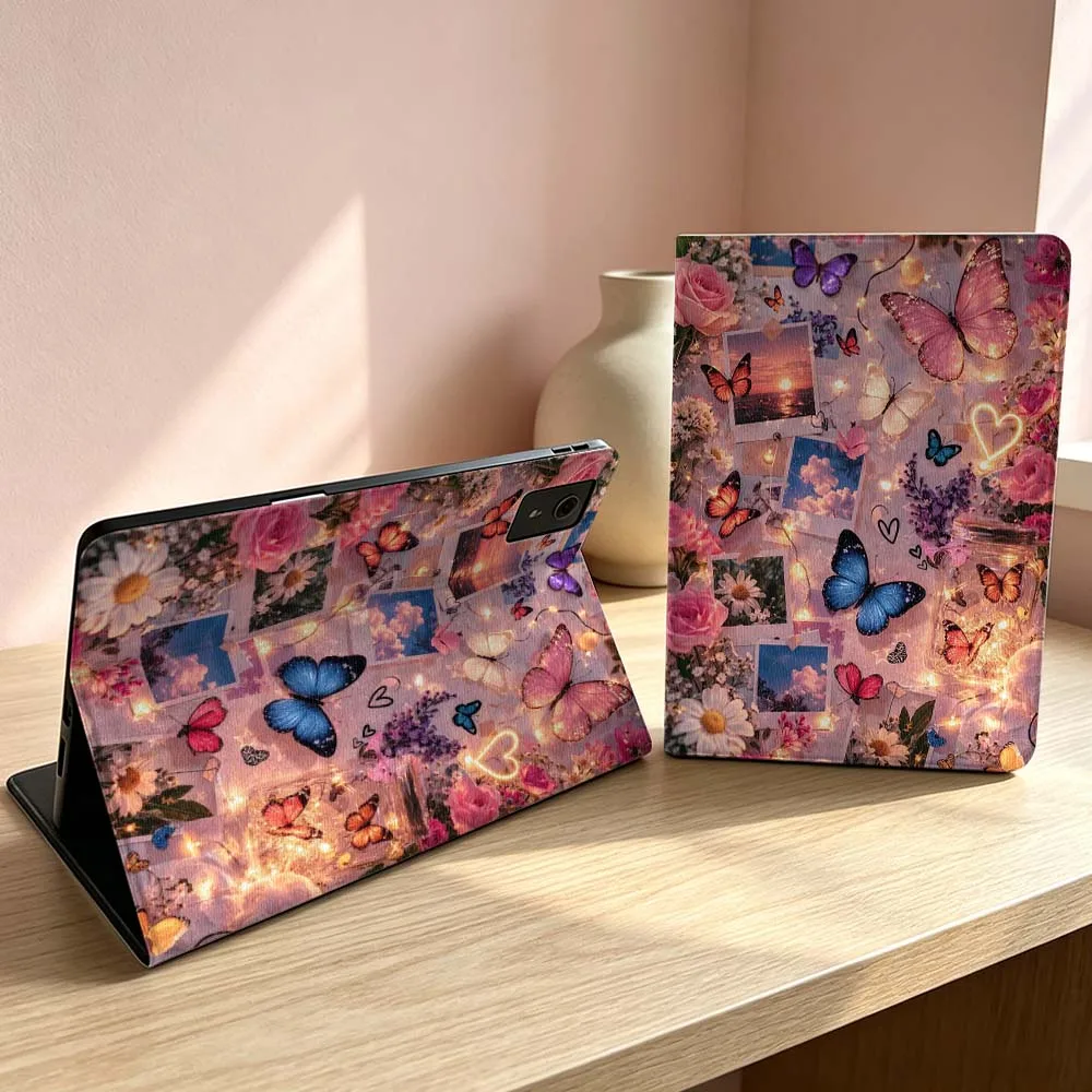 Design beautiful butterfly For Lenovo Xiaoxin Lenovo Tab Pad Pro Plus K11 P12 M10 Legion Y900 Y700 Inch Tablet Case Soft