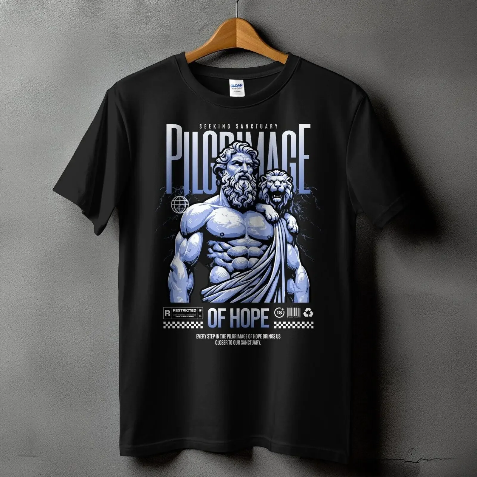 

Pilgrimage of Hope 80s Shirt, 90s Shirt, Retro Graphic Tee, Aesthetic Shirt, Ove