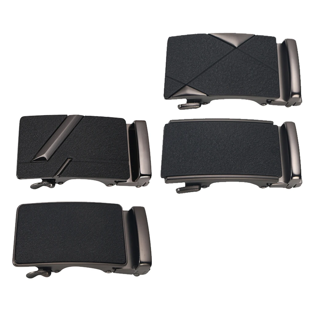 Hebilla de cinturón de trinquete para hombre de buena calidad, hebilla deslizante automática para correa de cinturón