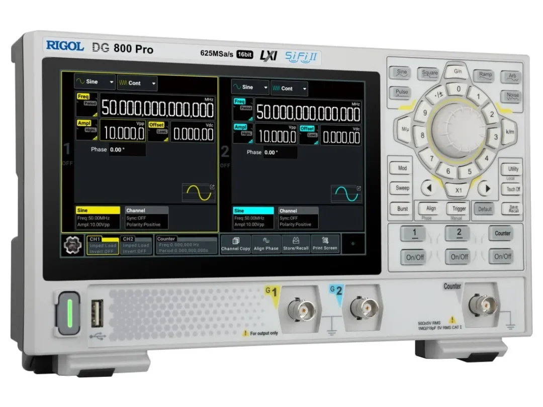 1PC NEW Rigol DG821 Pro - Function/Arbitrary Waveform Generator (1 Channel / 25 MHz)  In Stock Original Box#familitrade