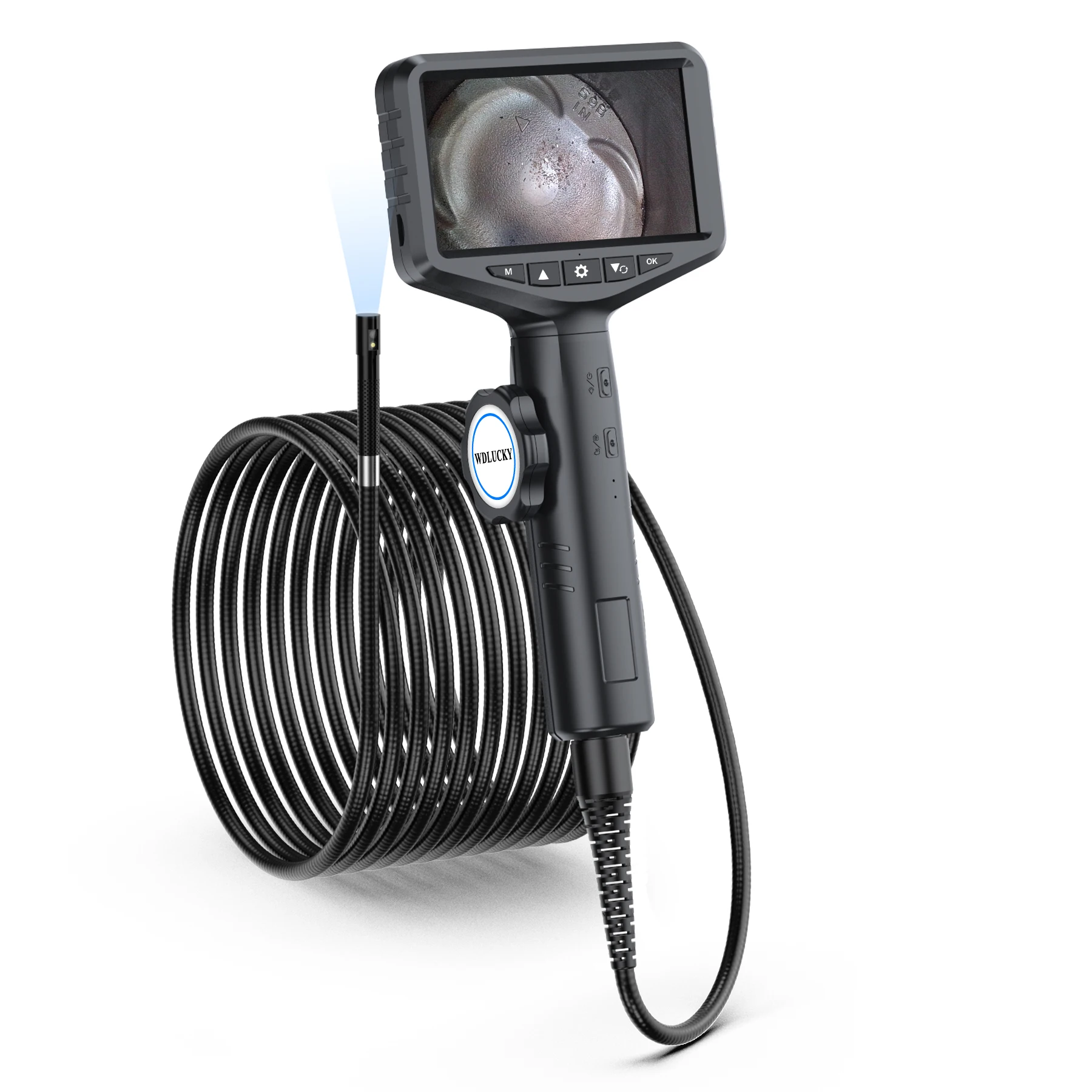 360 Degree Steering Industrial Endoscopy Camera Dual Camera 5 \