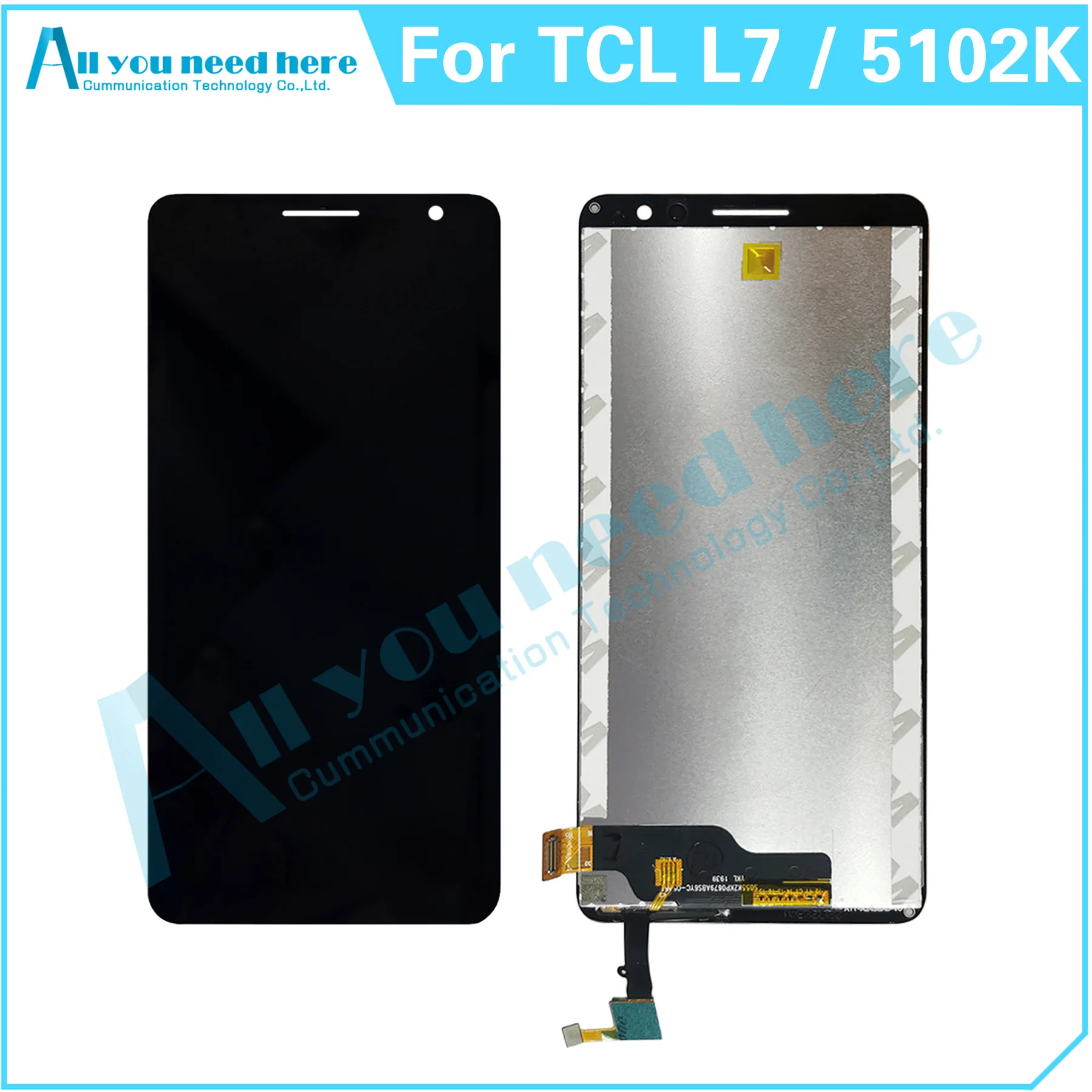 

100% Test For TCL L7 5102 5102K LCD Display Touch Screen Digitizer Assembly Repair Parts Replacement