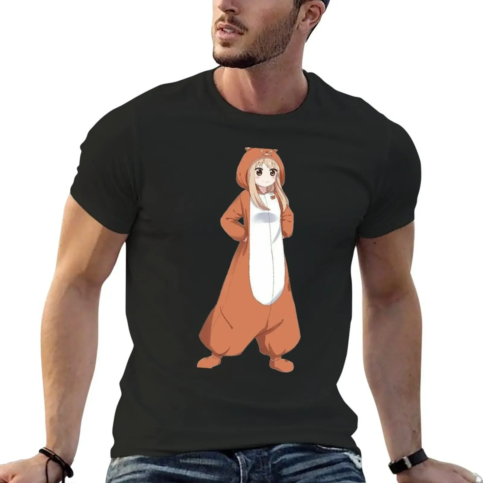 Umaru Doma - Himouto! Umaru-chan T-Shirt baggy shirts customs plain black t shirts men