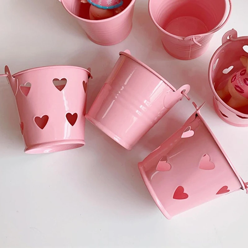 Pink Pencil Holder Cup Storage for Crayon Paint Brushes Art Studio Office