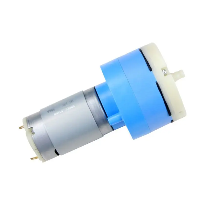 음소거 공기 펌프 DC12V/24V, 60APM, 음압 80Kpa 17L/분 장치, 어항 폭기 펌프, 저소음 의료 기기 공기 펌프