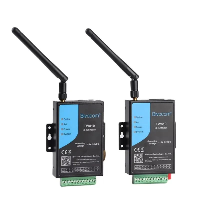 Manufacturer High Efficiency Low Power Wireless LTE CAT M1 Modem RS232 RS485 Protocol MQTT TW810-M CE-RED/FCC Certified